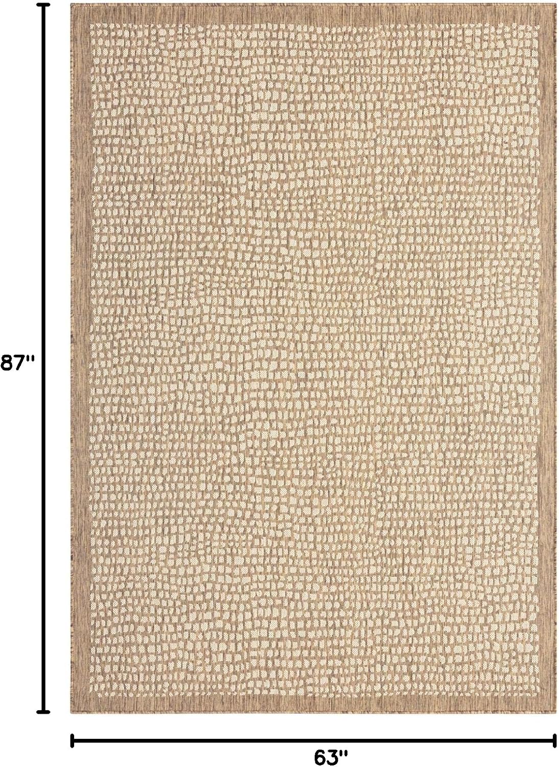 Brown Marlin Indoor Outdoor Rug