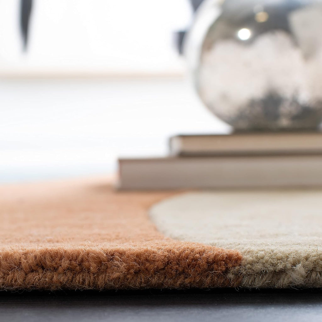 Mid-Century Modern Wool Runner Rug