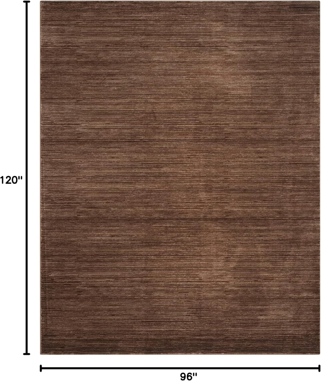 Brown Ombre 8x10 Modern Area Rug