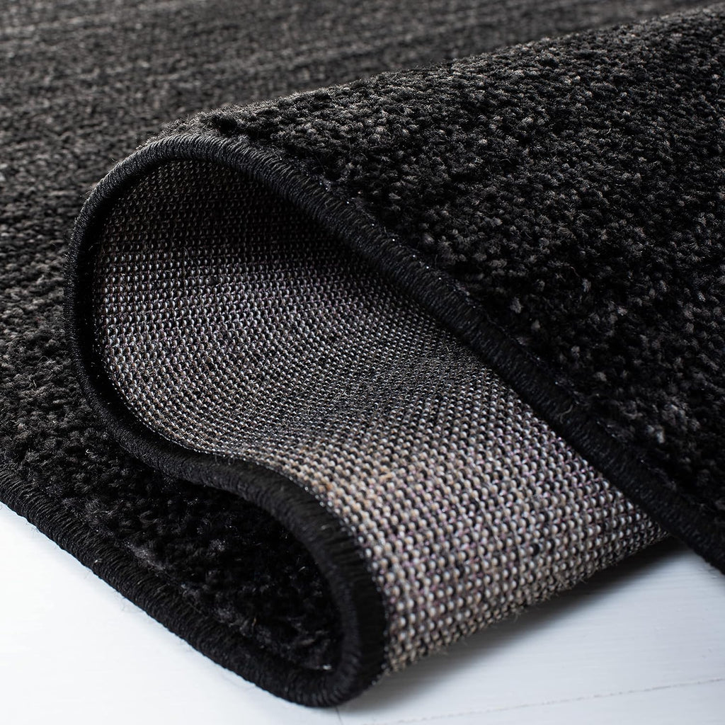 Black Grey Modern 2'6"x4' Area Rug