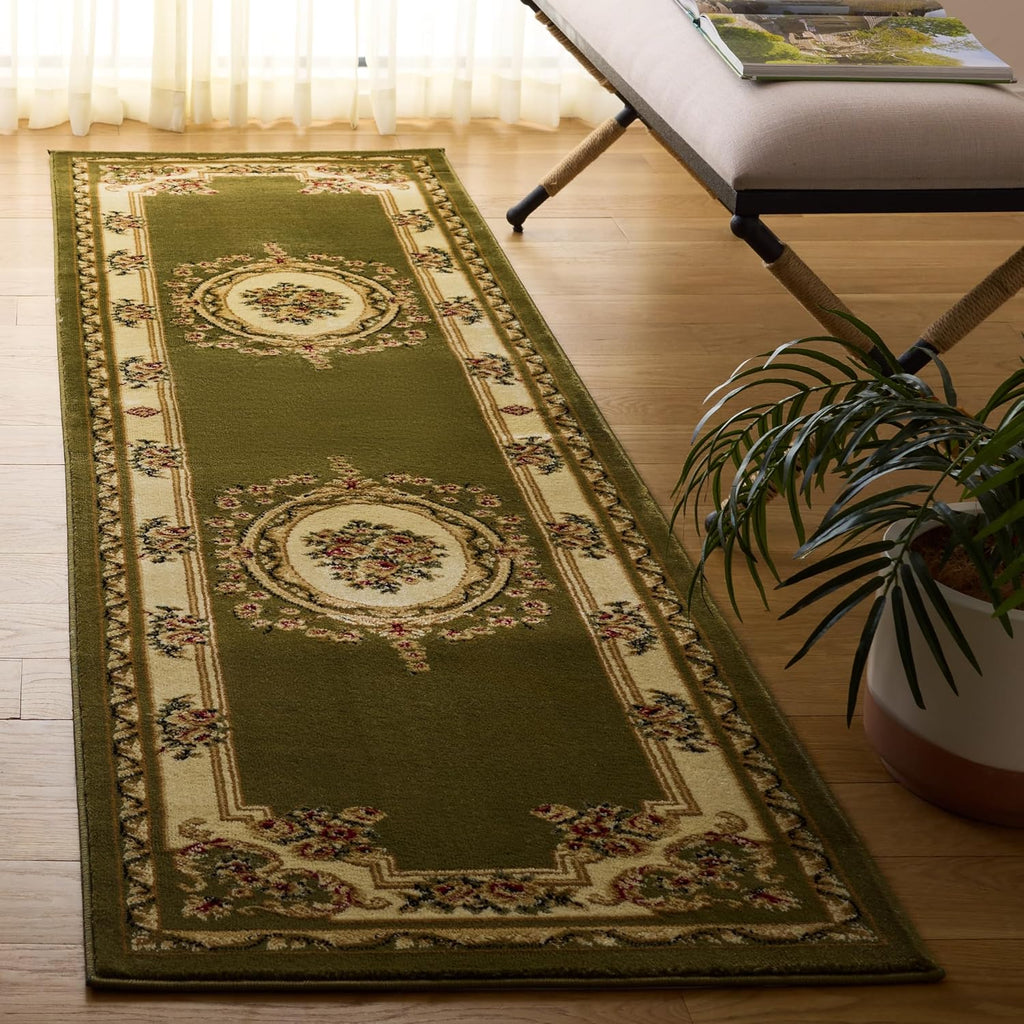 Black Ivory Medallion 3'3"x5'3" Area Rug