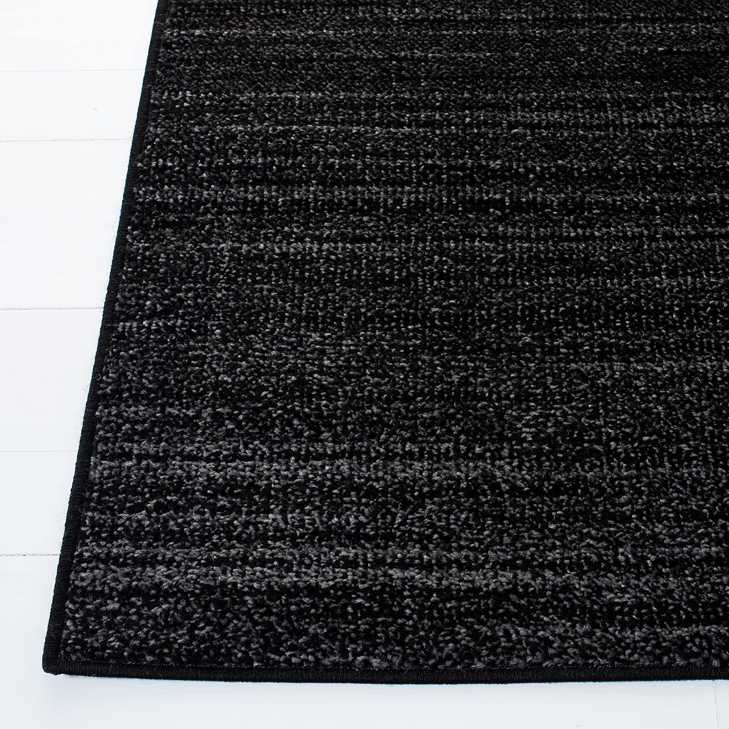 Black Grey Modern 2'6"x4' Area Rug