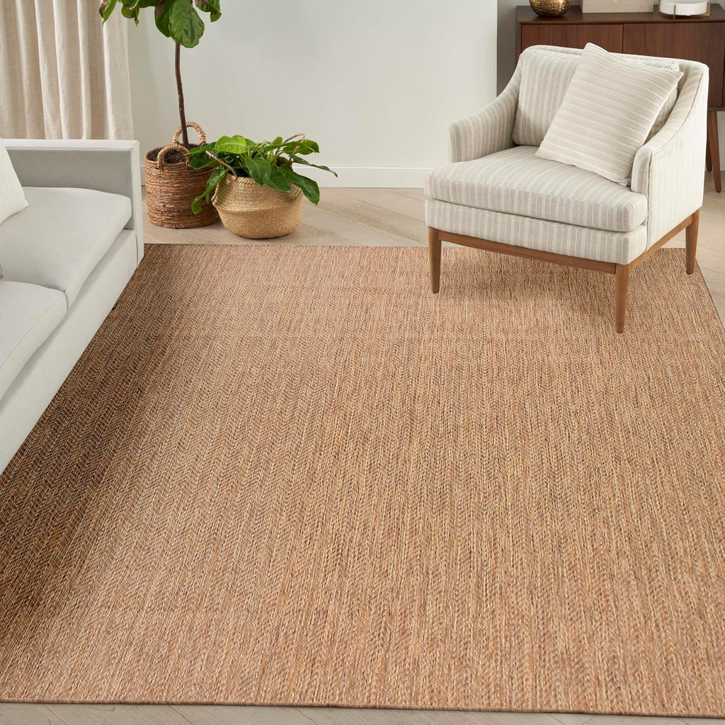 Natural 8x10 Indoor Outdoor Rug