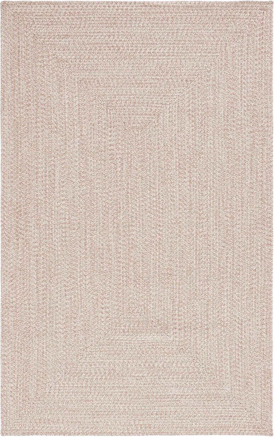 Natural Braided 4'x6' Washable Rug