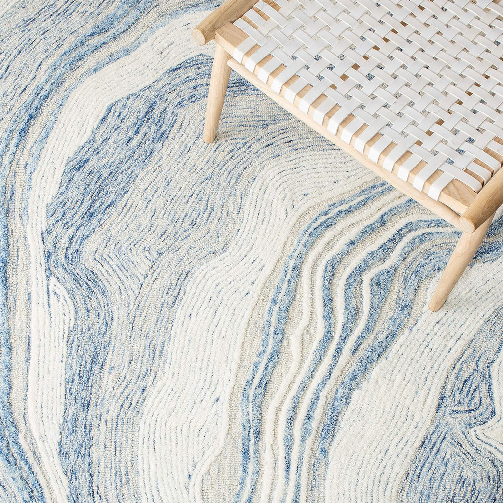 Beige Ivory Wool Runner Rug