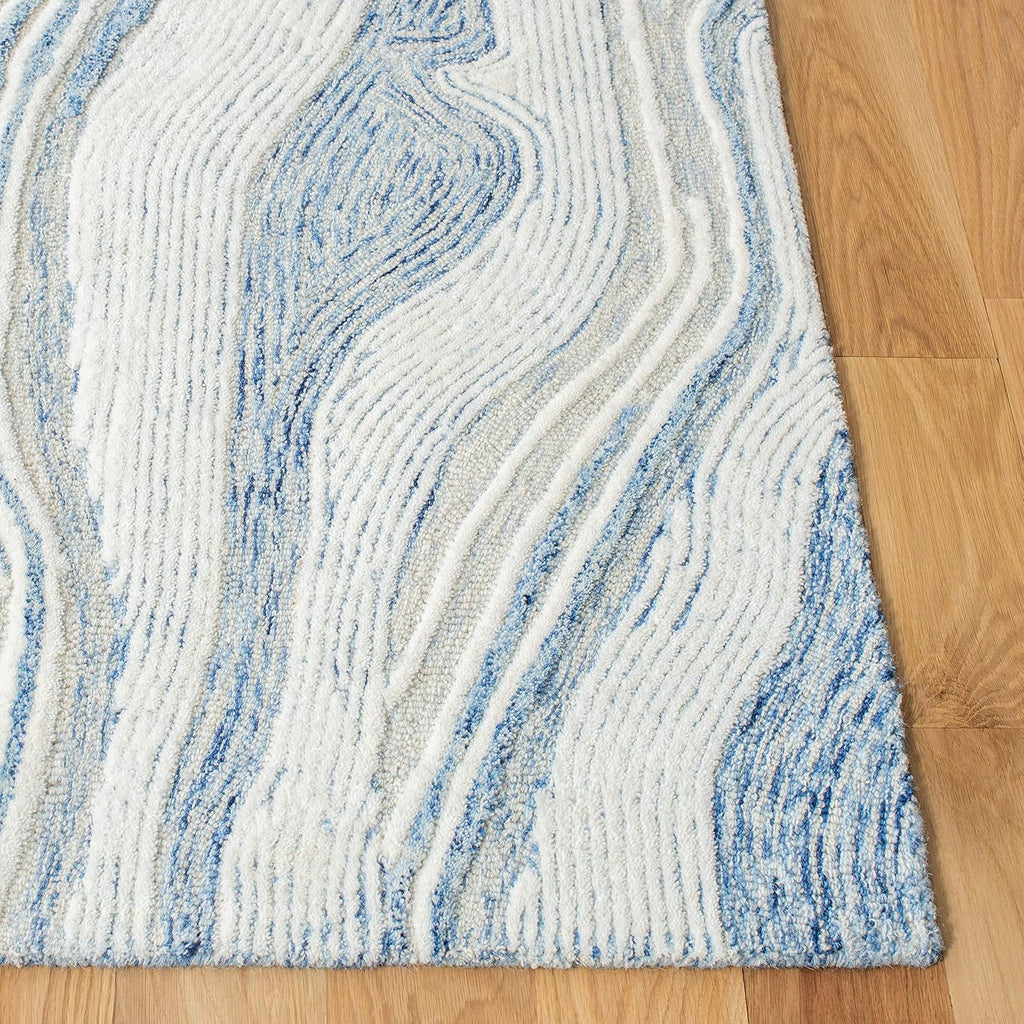 Beige Ivory Wool Runner Rug
