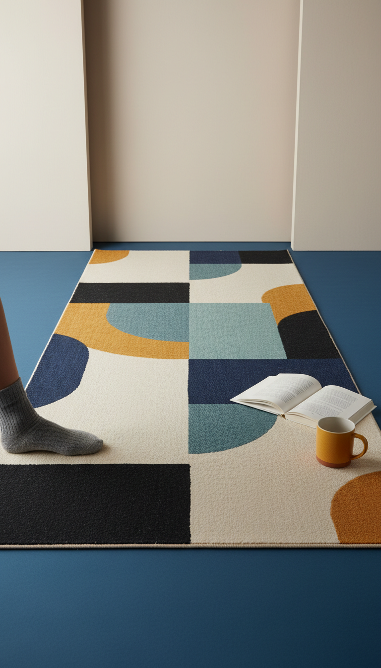 Premium Wool Runner for Living Rooms